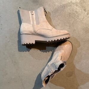 Torrid Women's Beige Ankle Boots